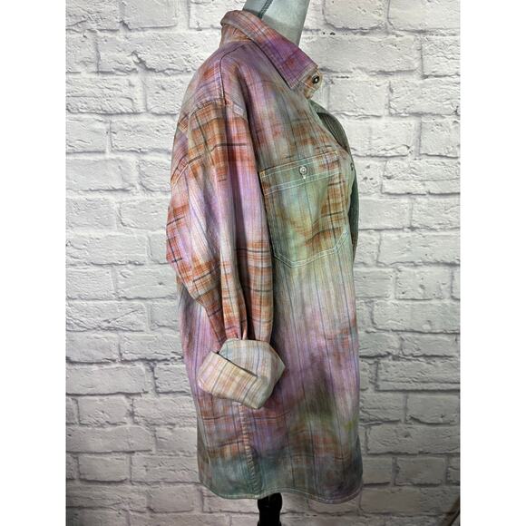 Reworked/upcycled flannel shirt - Picture 8 of 8